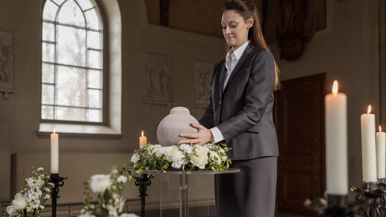 bild för innehållsblock till sidan Ceremoni med urna